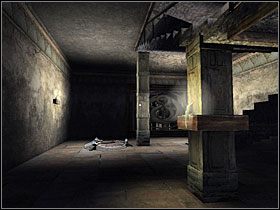 Po schodach do góry i, tak jak prowadzi korytarz, przed siebie - 03 GROBOWIEC 35 cz.2 | Sentinel Strażnik Grobowca - Sentinel: Strażnik Grobowca - poradnik do gry