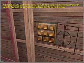 Przeszedłem na lewo od budynku głównego pod jakimś stworem zawieszonym u powały i dotarłem do budowli ze złotą połówką orzecha wiszącą na linie - 38 ARGANNAS cz.1 | Sentinel Strażnik Grobowca - Sentinel: Strażnik Grobowca - poradnik do gry