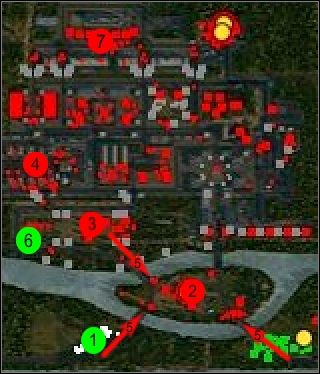To zadanie rozpoczynasz [1] razem z sojusznikami z armii amerykańskiej, nad którymi jeszcze nie posiadasz kontroli - Misja 11 | Misje 11-14 | Act of War Direct Action - Act of War: Direct Action - poradnik do gry
