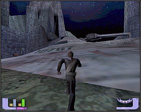 Wybiegnij z jaskini i skocz do wody - - SR III Ulysses | WORF | Star Trek Deep Space Nine The Fallen - Star Trek Deep Space Nine: The Fallen - poradnik do gry