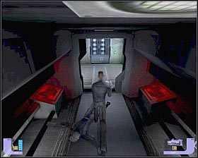 Wróć się na sam dół i biegnij wzdłuż korytarza eliminując 3 grupy JemHadar [1] - - Escape from Arduria part II | SISKO | Star Trek Deep Space Nine The Fallen - Star Trek Deep Space Nine: The Fallen - poradnik do gry