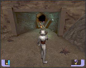 Wyjdź na zewnątrz i skieruj się w prawo - - Jeraddo Mines | KIRA | Star Trek Deep Space Nine The Fallen - Star Trek Deep Space Nine: The Fallen - poradnik do gry