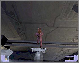 Biegnij na wprost (wyładowania niemile widziane), przeskocz z jednej platformy na drugą - - Arduria | KIRA | Star Trek Deep Space Nine The Fallen - Star Trek Deep Space Nine: The Fallen - poradnik do gry