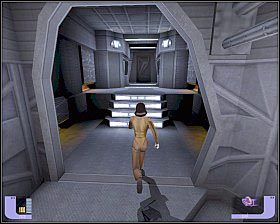 Użyj karty 2 poziomu na drzwiach i wejdź do właściwej sekcji [1] - - HassTerral Labs | KIRA | Star Trek Deep Space Nine The Fallen - Star Trek Deep Space Nine: The Fallen - poradnik do gry