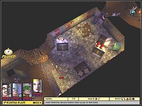 Wybierz jednego z bohaterów i zejdź po schodach na dół - [12] When strikes the Kill-A-Rilla cz.2 | Freedom Force vs the 3rd Reich - Freedom Force vs the 3rd Reich - poradnik do gry