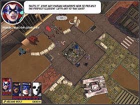 Załączy się scenka przerywnikowa - [14] Achtung! Der Alchemiss! cz.2 | Freedom Force vs the 3rd Reich - Freedom Force vs the 3rd Reich - poradnik do gry