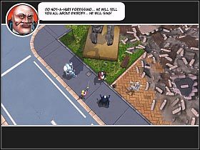 Od pokonanego bossa nie wyciągniesz niestety żadnych informacji albowiem po chwili Entropy ożywi statuę dinozaura - [19] Devastation duet cz.2 | Freedom Force vs the 3rd Reich - Freedom Force vs the 3rd Reich - poradnik do gry