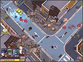 W przypadku drugiej grupy wrogów MUSISZ się śpieszyć albowiem oba gatunki zostaną teleportowane w niewielkiej odległości od siebie - [20] The burning of Patriot City cz.3 | Freedom Force vs the 3rd Reich - Freedom Force vs the 3rd Reich - poradnik do gry