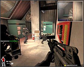 Proponowany przeze mnie szlak zaznaczyłem na mapie - Hotel Old Granite - Akcja | Misja 12 w SWAT 4 - SWAT 4 - poradnik do gry