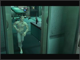 Po obejrzeniu wprowadzenia wykorzystujemy naszą moc telekinezy do otworzenia pobliskich drzwi (przyciskamy prawy i lewy guzik myszy, celując w guzik) - [Solucja] Etap 1 | Second Sight - Second Sight - poradnik do gry