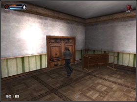 a kolejno przechodzimy przez widoczne na rysunku drzwi - [Solucja] Etap 12 | Second Sight - Second Sight - poradnik do gry