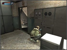 Biegniemy do laboratorium, w którym oglądamy scenkę z Anną - jedną z piątki uzdolnionych dzieci - [Solucja] Etap 15 | Second Sight - Second Sight - poradnik do gry