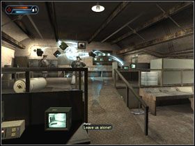 Idziemy dalej, aż w końcu trafiamy do rzędu cel dla dzieci - [Solucja] Etap 15 cd. | Second Sight - Second Sight - poradnik do gry