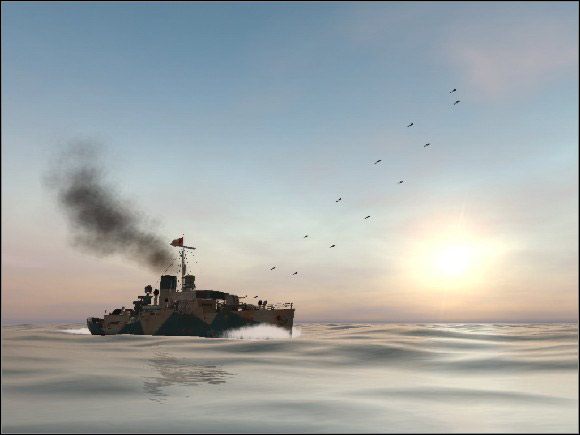Aliancka marynarka dysponuje następującymi okrętami przeznaczonymi do zwalczania okrętów podwodnych - Siły wroga | Podstawy Silent Hunter 3 - Silent Hunter III - poradnik do gry