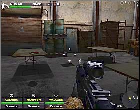 Idź przed siebie, wkrótce w narożniku natkniesz się na ścianie na apteczkę, weź ją i skręć w prawo - Misja 1 | Close Combat First to Fight - Close Combat: First to Fight - poradnik do gry