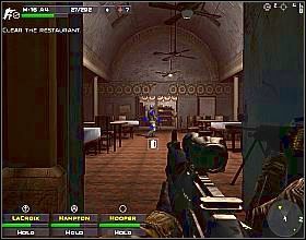 Wyjdź na ulicę i szybko wbiegnij ze wszystkimi żołnierzami na schody z lewej - Misja 10 | Close Combat First to Fight - Close Combat: First to Fight - poradnik do gry