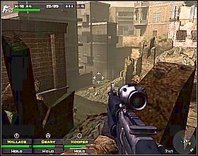 Kiedy oczyścisz trochę terenu, rusz przed siebie i kiedy otrzymasz komunikat o zbliżających się siłach wroga, szybko wróć do przedsionka - Misja 15 | Close Combat First to Fight - Close Combat: First to Fight - poradnik do gry