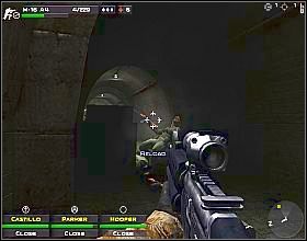 Odwróć się do tyłu i rusz w stronę kolejnych pomieszczeń - Misja 19 | Close Combat First to Fight - Close Combat: First to Fight - poradnik do gry