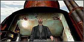 Zszedłem po drabince w dół i wsiadłem do pontonu - 5 października 2044 cz.2 | The Moment of Silence - The Moment of Silence - poradnik do gry