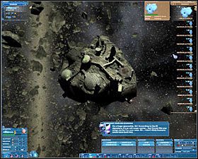 Oczywiście cały czas nadzorujemy jednocześnie co robią nasze myśliwce - zmieniając im w razie konieczności cel na kolejną platformę - Misja 4 - The Chance | Kampania 1 | Nexus The Jupiter Incident - Nexus: The Jupiter Incident - poradnik do gry