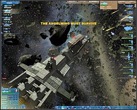 W razie gdybyśmy otrzymali informację, że w kierunku Angelwing lecą komandosi - cała nadzieja w myśliwcach - Misja 5 - Kissaki Raid | Kampania 1 | Nexus The Jupiter Incident - Nexus: The Jupiter Incident - poradnik do gry