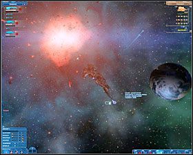 Gdy sprowadzimy reaktor do czerwonego poziomu - zarządzamy pełen odwrót - myśliwce (o ile jakieś jeszcze ocalały) na statki a statki (w szczególności Angelwing) z dala od stacji (f4 ) - Misja 10 - Raptor Genocide | Kampania 2 | Nexus The Jupiter Incident - Nexus: The Jupiter Incident - poradnik do gry