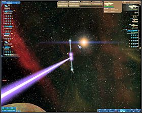 Tak jak my dysponujemy bardzo skuteczną ochroną w postaci Fortress Shield nasz przeciwnik ma coś innego - Siege Laser - Misja 11 - First Blood | Kampania 3 | Nexus The Jupiter Incident - Nexus: The Jupiter Incident - poradnik do gry