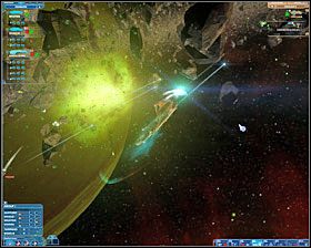 Tym razem są to heavy destroyers - nieco trudniejszy przeciwnik ponieważ dysponuje rakietami - Misja 12 - Saving the Scout | Kampania 3 | Nexus The Jupiter Incident - Nexus: The Jupiter Incident - poradnik do gry