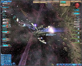 Poza znanymi nam jednostkami mamy również pod swoją kontrolą pancernik Exterminator, który wyposażony w serię energy skeeter samodzielnie jest w stanie zniszczyć w pełni naładowanego mechanodia - Misja 24 - Blockade Breakers | Kampania 6 | Nexus The Jupiter Incident - Nexus: The Jupiter Incident - poradnik do gry