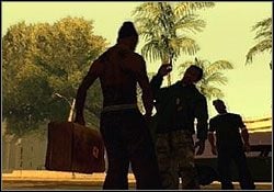 U Big Smokea zastajesz Sweeta - GTA San Andreas: Big Smoke (BS) - Los Santos, solucja, opis przejścia - GTA San Andreas - poradnik do gry