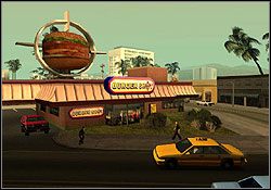 Jeffrey po wyjściu z więzienia pracuje w barze Burger Shot w Marina - GTA San Andreas: OG Loc (OG) - Los Santos, solucja, opis przejścia - GTA San Andreas - poradnik do gry