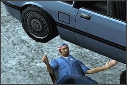 Personel obiecuje załatwić Truth i w tym celu zaciąga cię do wozu - GTA San Andreas: Garaż CJ-a (CJ) - San Fierro, solucja, opis przejścia - GTA San Andreas - poradnik do gry