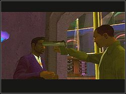 Weź od Cesara pistolet z tłumikiem i udaj się do klubu pod mostem Gant - GTA San Andreas: Triada (czerwony znak Triady) - San Fierro, solucja - GTA San Andreas - poradnik do gry