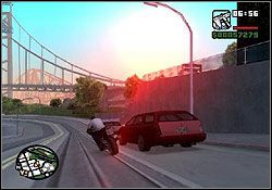 Dzwoni Woozie z ważną informacją: jego ludzie znaleźli Toreno - GTA San Andreas: Triada (czerwony znak Triady) - San Fierro, solucja - GTA San Andreas - poradnik do gry
