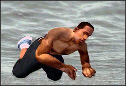 Tą misję możesz rozpocząć tylko wtedy, jeśli wcześniej odpowiednio dużo czasu spędzałeś w wodzie i dysponujesz odpowiednią pojemnością płuc (wskaźnik lung capacity), pozwalającą wytrzymać długo pod wodą - GTA San Andreas: Woozie (W) - San Fierro, solucja, opis przejścia - GTA San Andreas - poradnik do gry