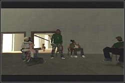 Jesteście w komplecie w willi Madd Dogga, rodzina i przyjaciele - GTA San Andreas: Rezydencja Madd Dogga (CJ) - Los Santos (finał), solucja - GTA San Andreas - poradnik do gry