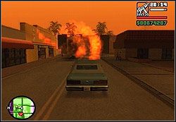 Niepokoicie się o ludzi z waszej dzielnicy, dlatego postanawiacie wraz ze Sweetem przebić się do Gantonu - GTA San Andreas: Rezydencja Madd Dogga (CJ) - Los Santos (finał), solucja - GTA San Andreas - poradnik do gry