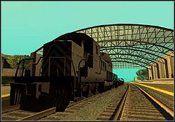 Wszystkie duże miasta San Andreas połączone są linią kolejową, po której regularnie kursują pociągi - GTA San Andreas: Misje pojazdów - Paramedic, Fire Fighter, Freight - solucja - GTA San Andreas - poradnik do gry