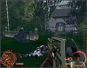 Wkrótce natkniesz się na pierwszych żołnierzy przeciwnika - Epizod IV | Chrome SpecForce - Chrome: SpecForce - poradnik do gry