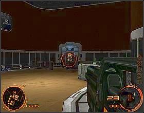 Po złamaniu kodu od razu odwróć się w lewo i zastrzel nadbiegających strażników - Epizod IX | Chrome SpecForce - Chrome: SpecForce - poradnik do gry