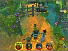 3 - [Solucja] Etap 1 - Bagno Shreka cz.1 | Shrek 2 Team Action - Shrek 2: Team Action - poradnik do gry