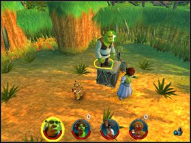 5 - [Solucja] Etap 1 - Bagno Shreka cz.1 | Shrek 2 Team Action - Shrek 2: Team Action - poradnik do gry