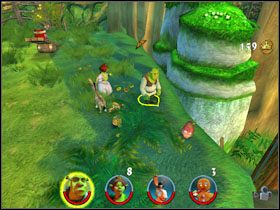 1 - [Solucja] Etap 1 - Bagno Shreka cz.3 | Shrek 2 Team Action - Shrek 2: Team Action - poradnik do gry