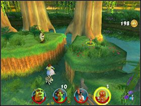 6 - [Solucja] Etap 1 - Bagno Shreka cz.3 | Shrek 2 Team Action - Shrek 2: Team Action - poradnik do gry
