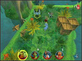 2 - [Solucja] Etap 1 - Bagno Shreka cz.4 | Shrek 2 Team Action - Shrek 2: Team Action - poradnik do gry