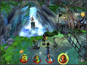 4 - [Solucja] Etap 2 - Straszny Las cz.1 | Shrek 2 Team Action - Shrek 2: Team Action - poradnik do gry