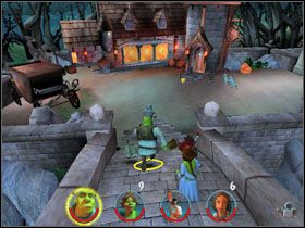 1 - [Solucja] Etap 2 - Straszny Las cz.3 | Shrek 2 Team Action - Shrek 2: Team Action - poradnik do gry