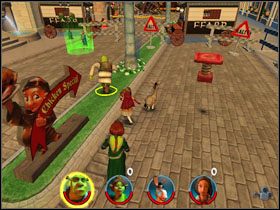 1 - [Solucja] Etap 3 - Zasiedmiogród cz.1 | Shrek 2 Team Action - Shrek 2: Team Action - poradnik do gry