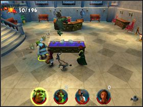 5 - [Solucja] Etap 3 - Zasiedmiogród cz.1 | Shrek 2 Team Action - Shrek 2: Team Action - poradnik do gry