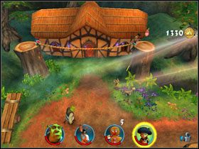 5 - [Solucja] Etap 5 - Na ścieżce cz.1 | Shrek 2 Team Action - Shrek 2: Team Action - poradnik do gry